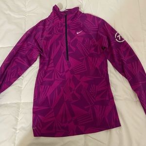 Nike workout quarter zip